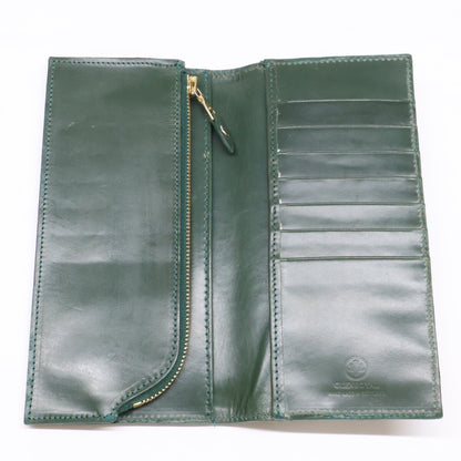 GLENROYAL グレンロイヤル 03-5594 LONG WALLET WITH CURVED ZIP ブライドルレザー カーブジップ ロングウォレット 長財布（小銭入れあり）