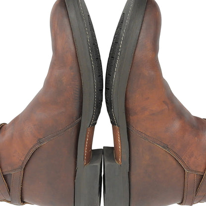 Makers Makers excellent condition GILL GUIDI CALF doctor-sole jodhpur boots shoes men's shoes brown 9 TGM-12 shoes