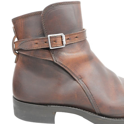 Makers メイカーズ 美品 GILL GUIDI CALF ドクターソール ジョッパーブーツ シューズ メンズ ブラウン 9 TGM-12 シューズ