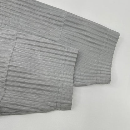 HOMME PLISSE ISSEY MIYAKE オムプリッセ イッセイミヤケ HP41-JK272 24SS ブルー HORIZON PLEATS プルオーバー トップス