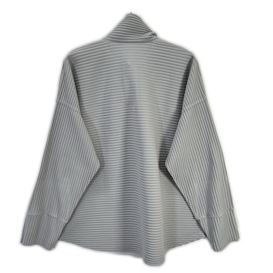 HOMME PLISSE ISSEY MIYAKE オムプリッセ イッセイミヤケ HP41-JK272 24SS ブルー HORIZON PLEATS プルオーバー トップス