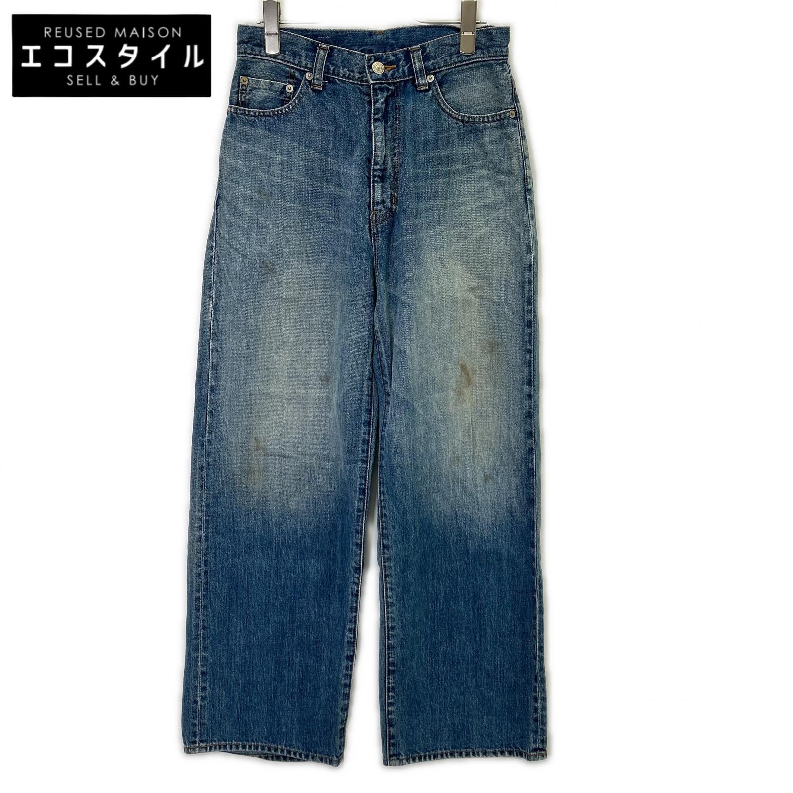 JOHN BULL ジョンブル JY252P02 ブルー セルヴィッチデニムワイドジーンズ ボトムス