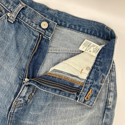 JOHN BULL ジョンブル JY252P02 ブルー セルヴィッチデニムワイドジーンズ ボトムス