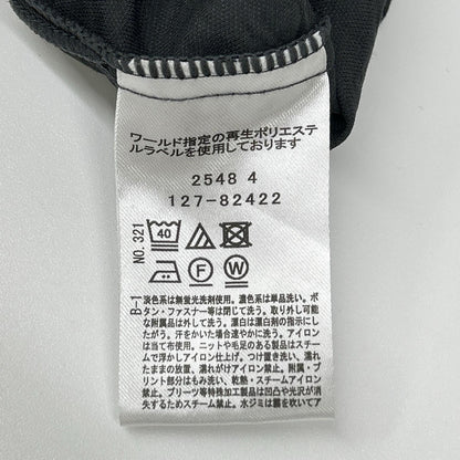 INDIVI インディヴィ ブラック フレンチスリーブ ブラウスライクジャケット ドロストワイドパンツ 2点 ボトムス