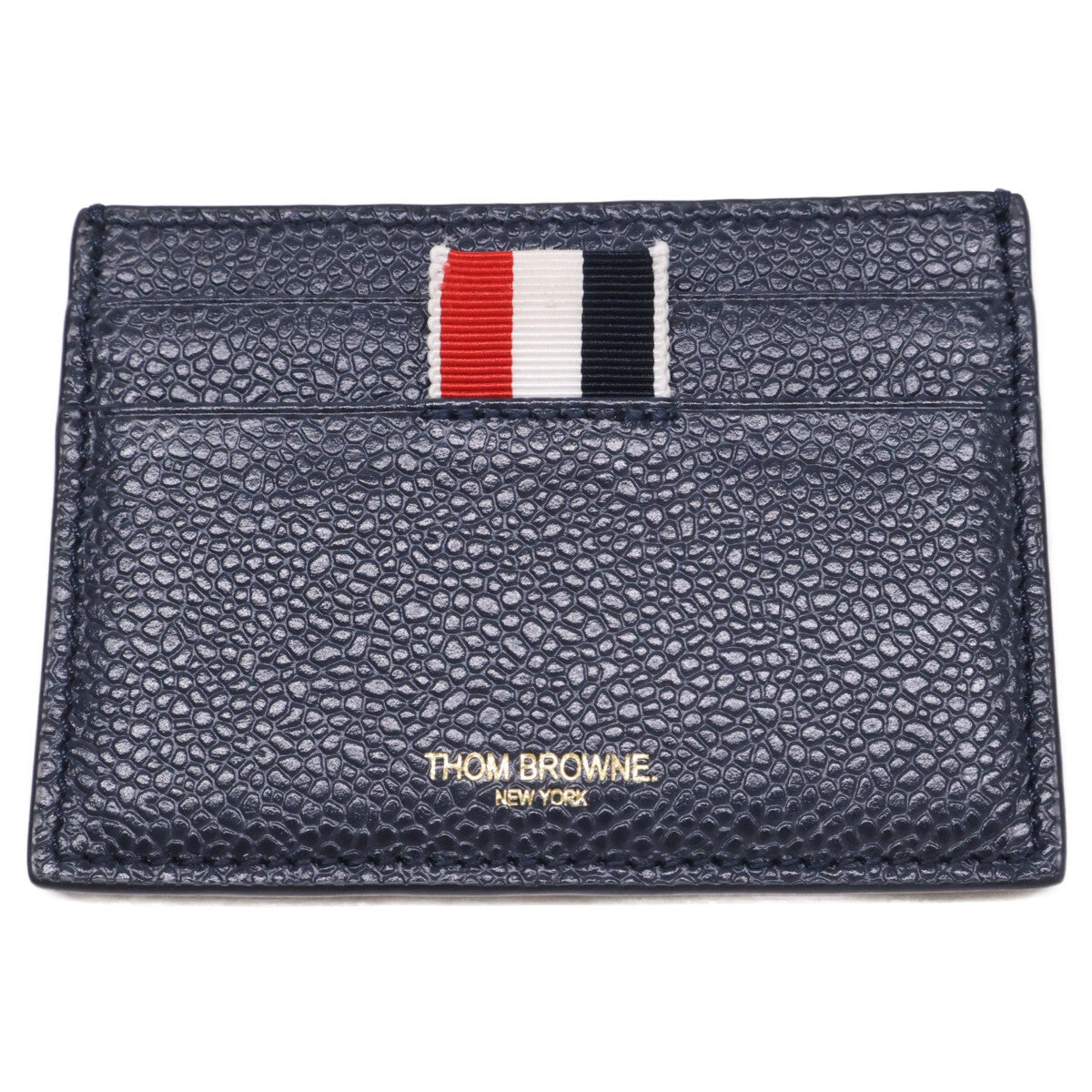 THOM BROWNE トムブラウン 【美品】MAW220A 00198 SINGLE CARD HOLDER カードケース