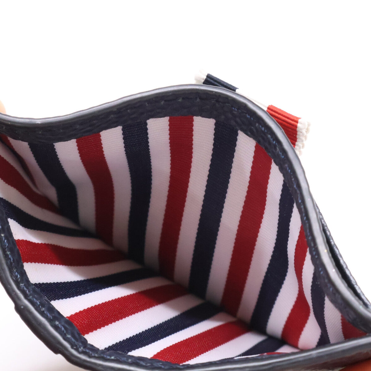 THOM BROWNE トムブラウン 【美品】MAW220A 00198 SINGLE CARD HOLDER カードケース