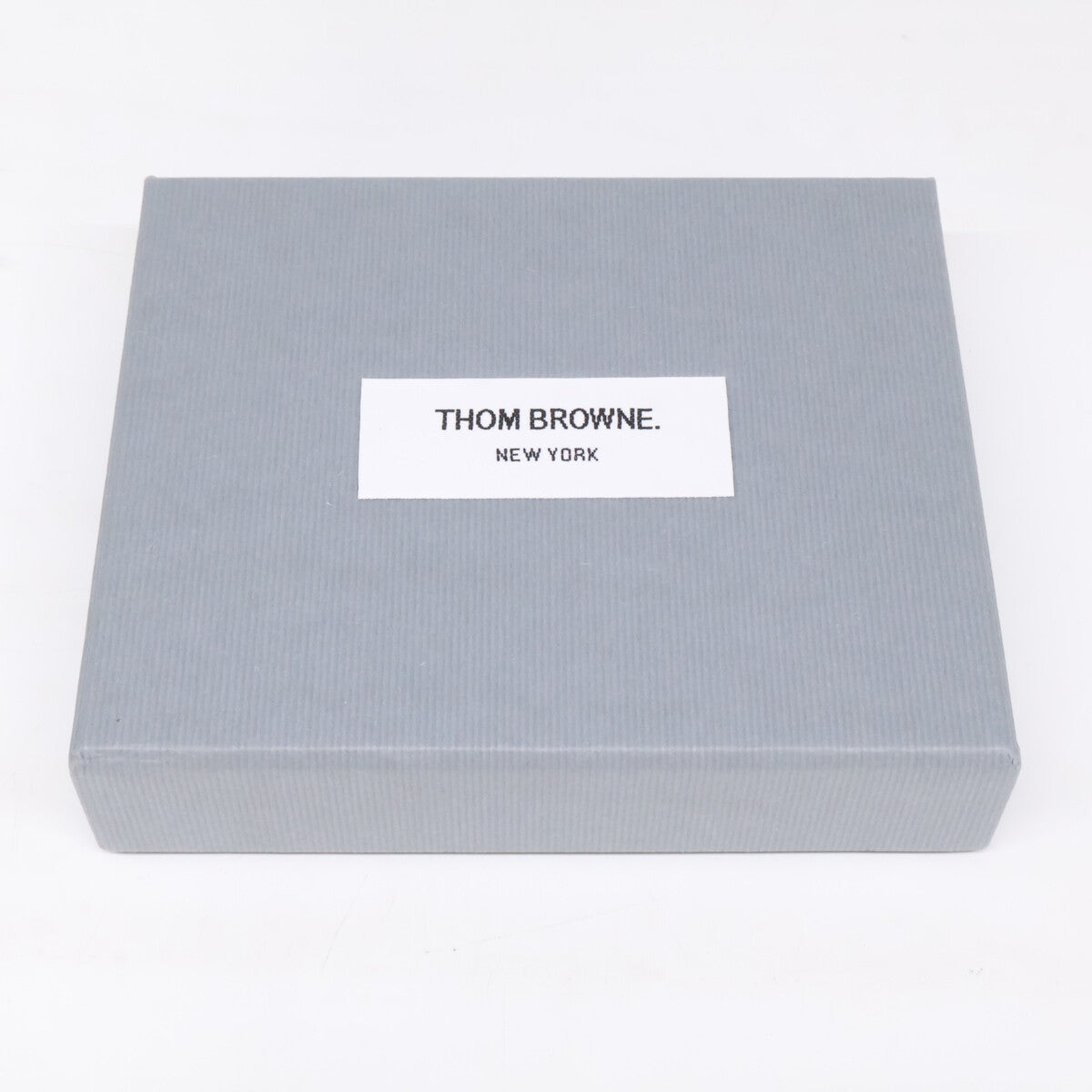 THOM BROWNE トムブラウン 【美品】MAW220A 00198 SINGLE CARD HOLDER カードケース