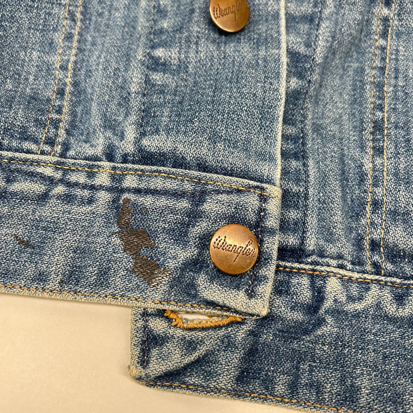Wrangler ラングラー ブルー 124MJ 70s 黒タグ デニムジャケット ジャケット