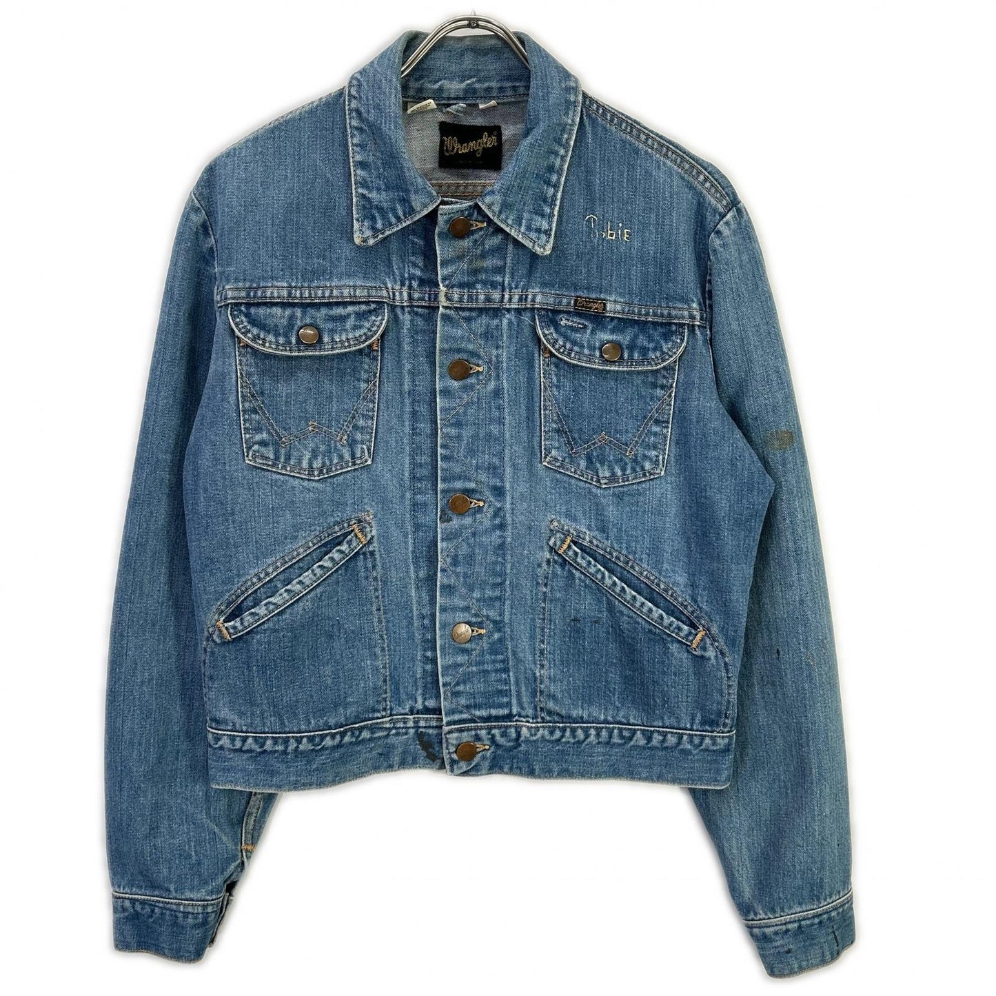Wrangler ラングラー ブルー 124MJ 70s 黒タグ デニムジャケット ジャケット