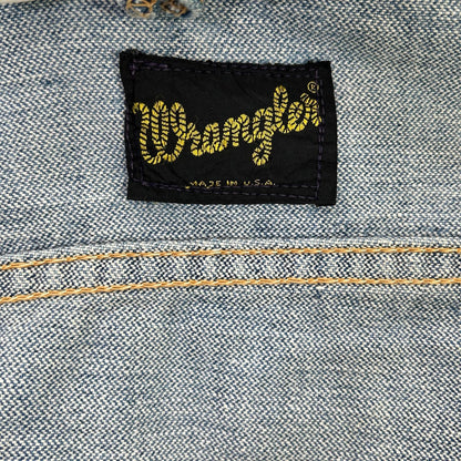 Wrangler ラングラー ブルー 124MJ 70s 黒タグ デニムジャケット ジャケット