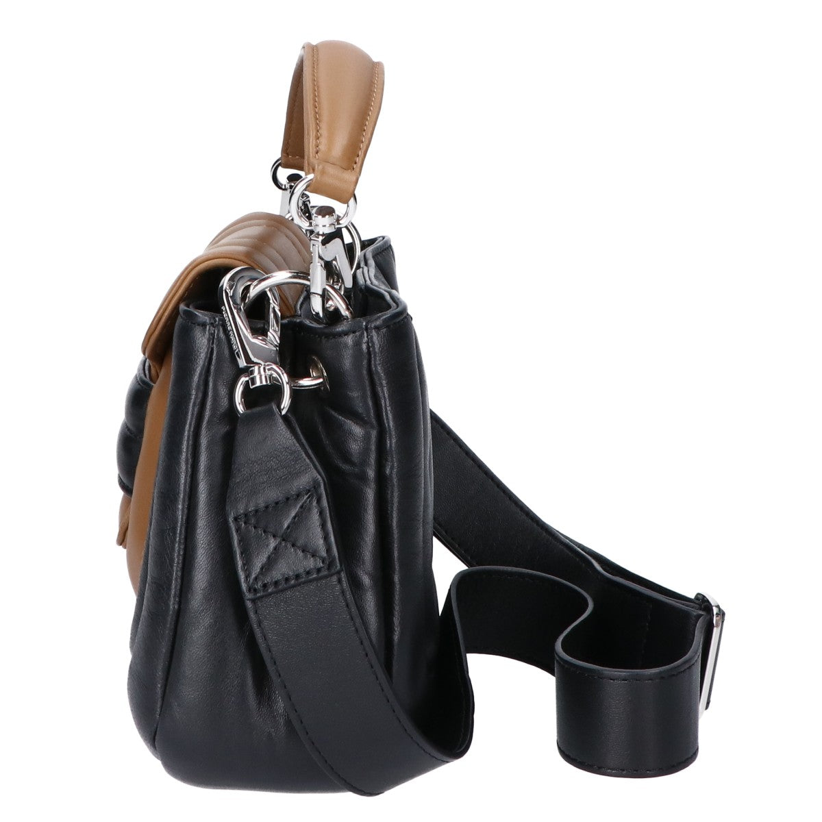 PIERRE HARDY ピエールアルディ 25FW ラムレザー アルファパッド ハンドバッグ 2WAY ショルダーバッグ