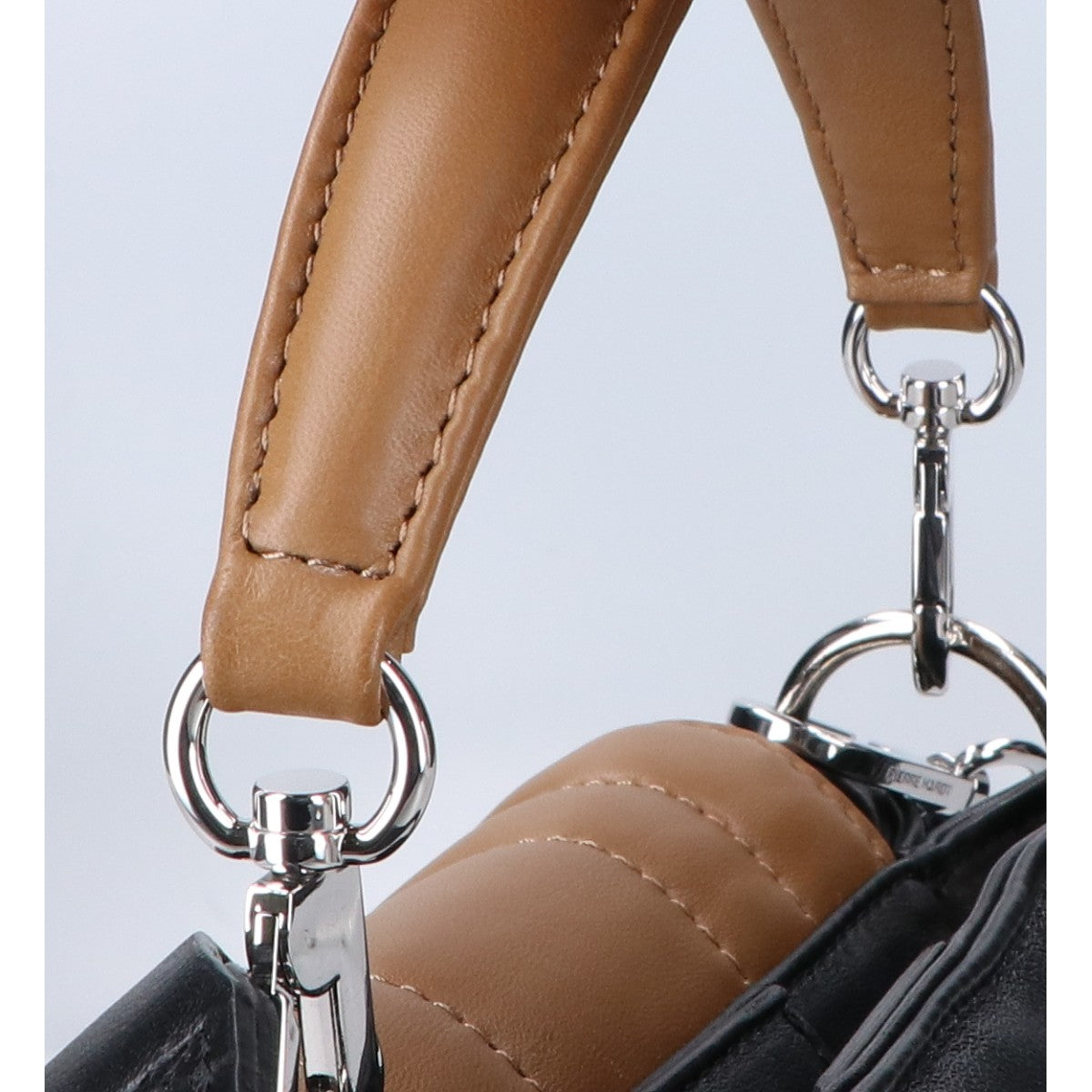PIERRE HARDY ピエールアルディ 25FW ラムレザー アルファパッド ハンドバッグ 2WAY ショルダーバッグ
