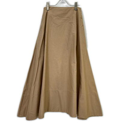 MADISON BLUE マディソンブルー ベージュ MB171-6018E BACK SATIN MAXI FLARE SKIRT スカート