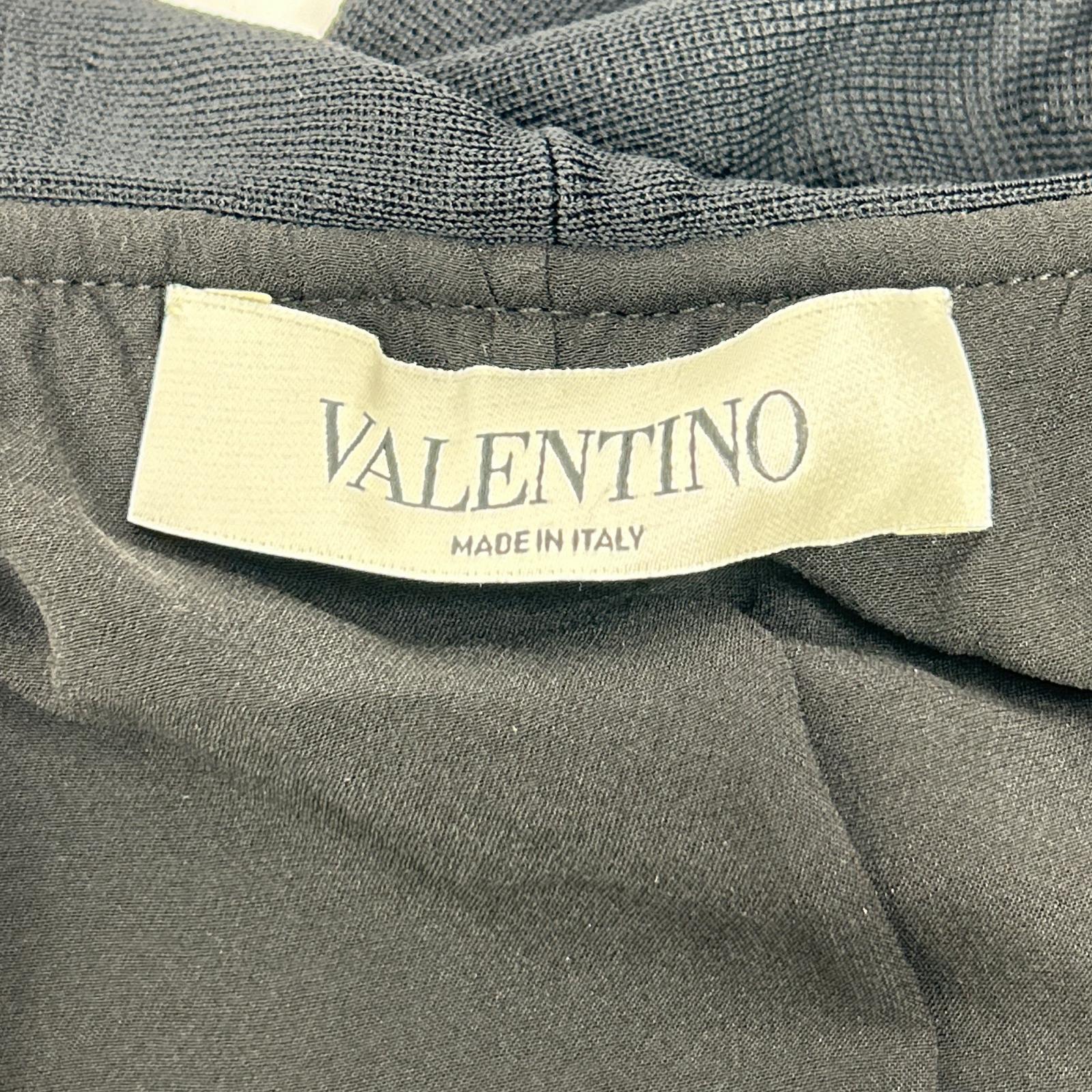 【SALE】 VALENTINO ヴァレンティノ ブラック 0000023571 スタッズ ショルダーラップ チュニック ワンピース ワンピース