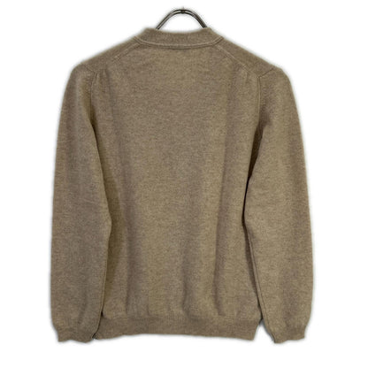 AGNONA アニオナ HC036 ベージュ カシミヤ100 半袖ニット アンサンブル トップス