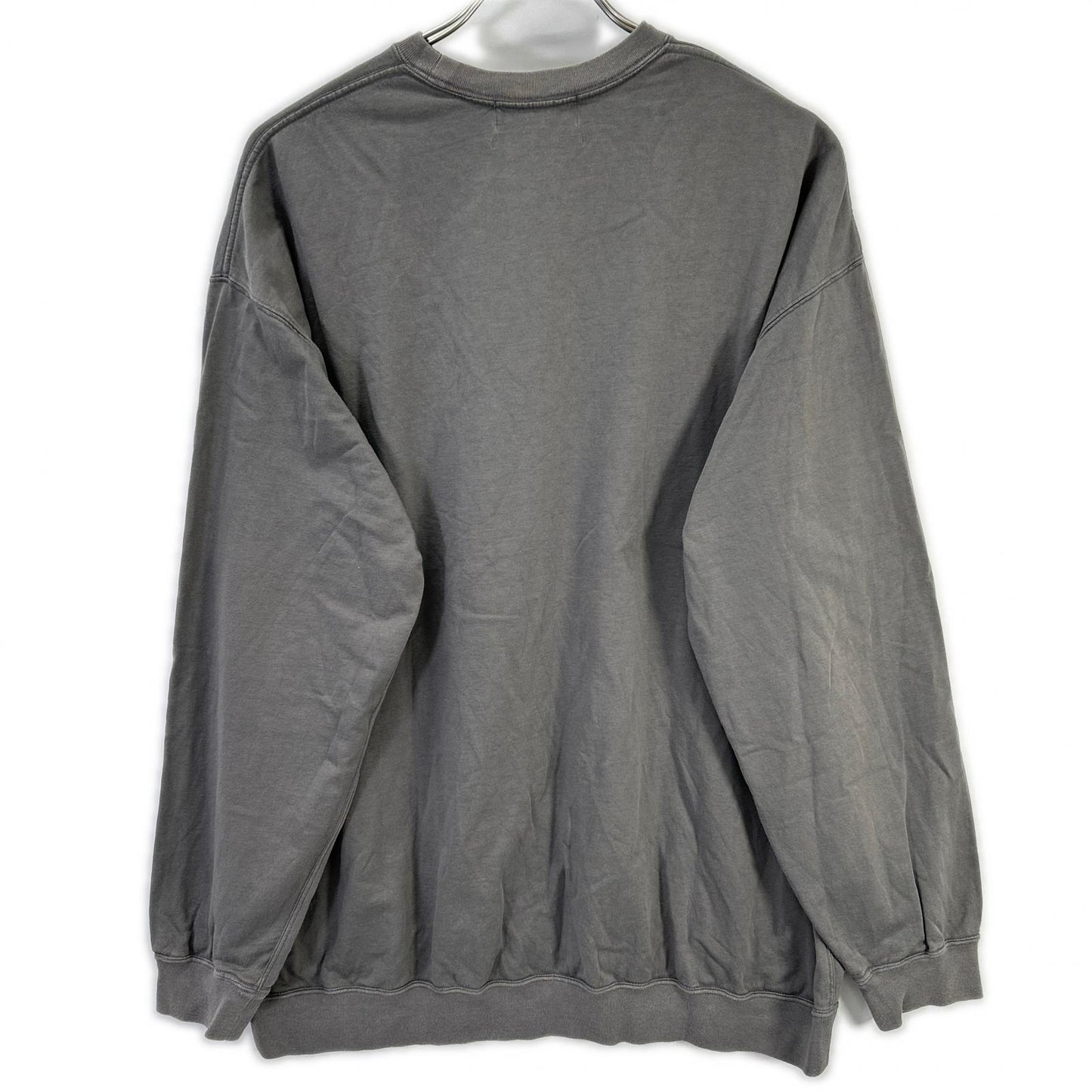 Graphpaper グラフペーパー GU243-70235 グレー Cotton Light Terry Crew Neck トップス