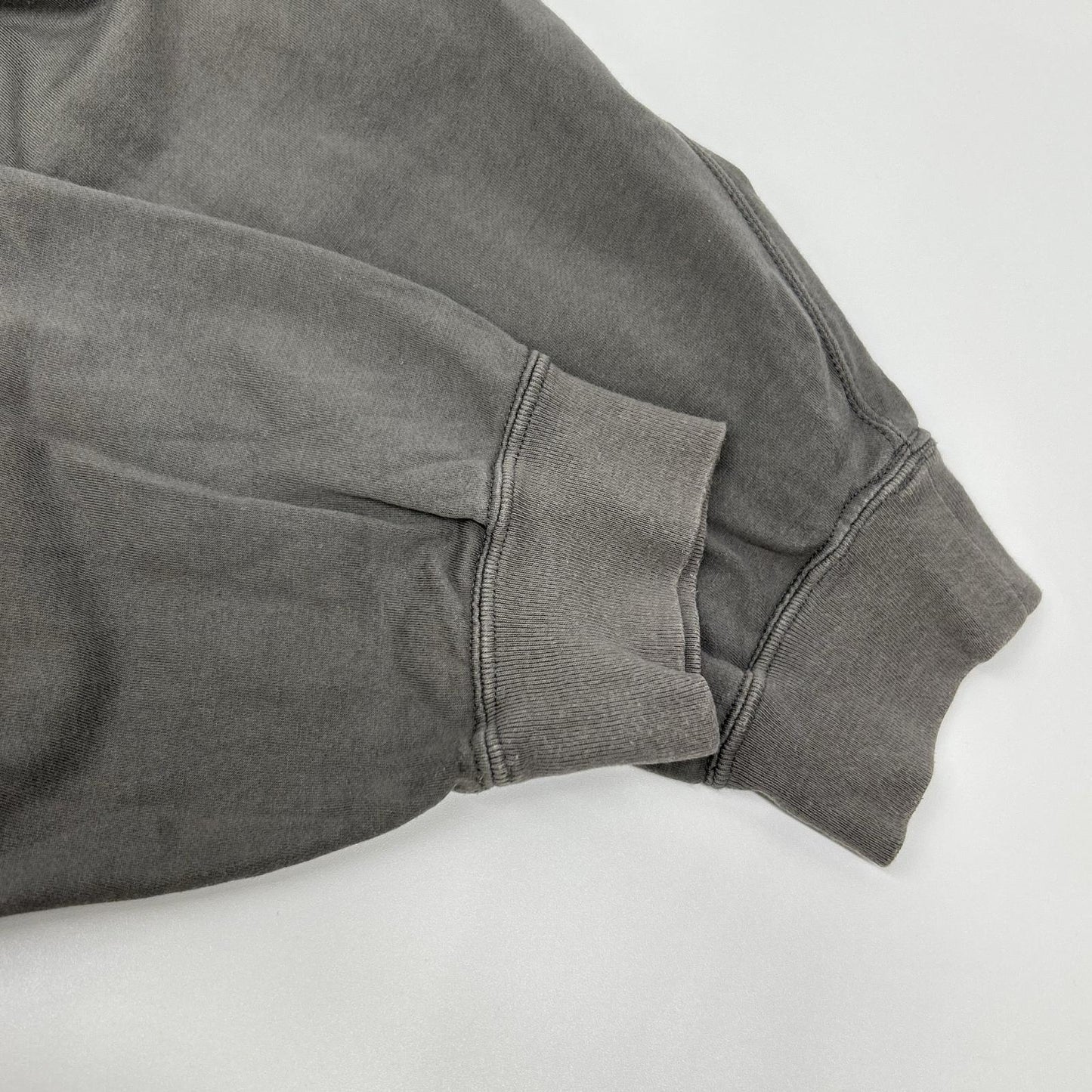 Graphpaper グラフペーパー GU243-70235 グレー Cotton Light Terry Crew Neck トップス