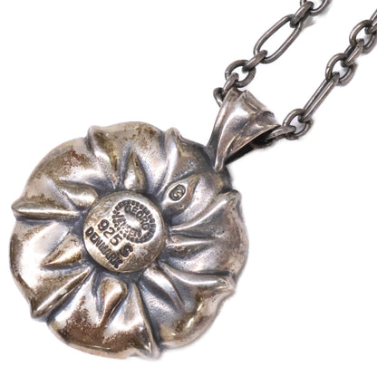 GEORG JENSEN ジョージジェンセン 925S バース 1Pカーネリアン ペンダント ネックレス