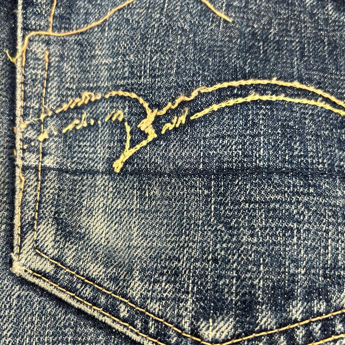 STUDIO D'ARTISAN ステュディオダルチザン D1580 Indigo 18.5oz Jeans Denim Pants Bottoms