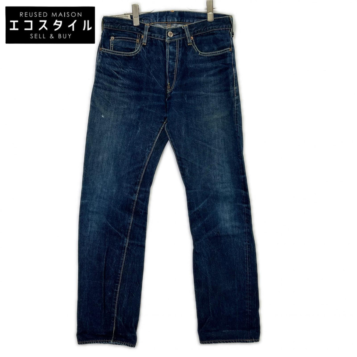 STUDIO D'ARTISAN ステュディオダルチザン D01-35 限定生産 35周年モデル 蓼正藍デニム "復刻D-01" ノンウォッシュ パンツ ボトムス