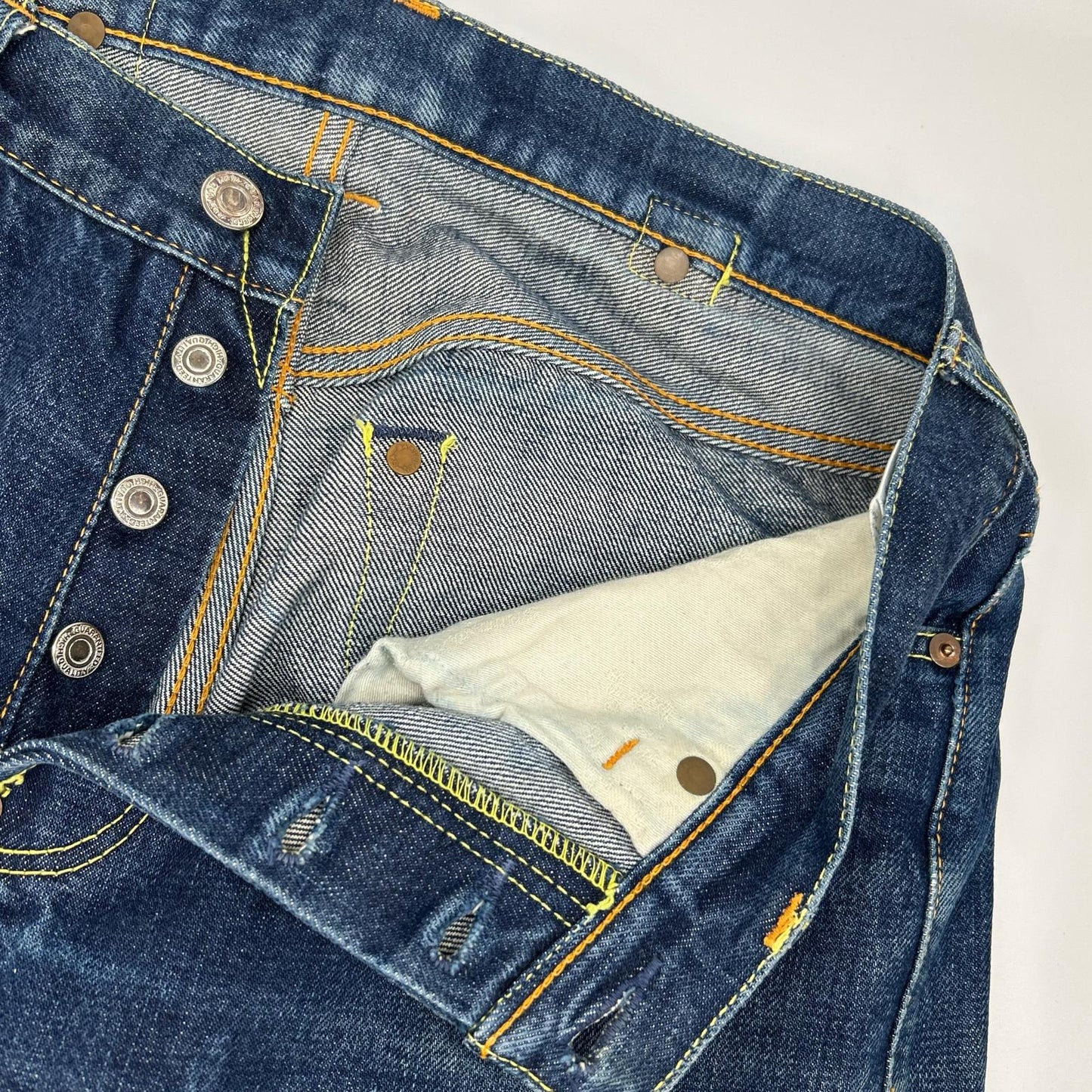 STUDIO D'ARTISAN ステュディオダルチザン D01-35 限定生産 35周年モデル 蓼正藍デニム "復刻D-01" ノンウォッシュ パンツ ボトムス