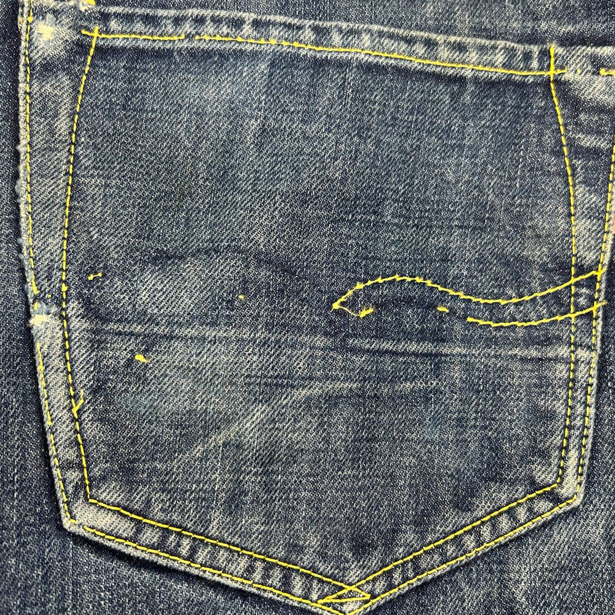 STUDIO D'ARTISAN ステュディオダルチザン D01-35 限定生産 35周年モデル 蓼正藍デニム "復刻D-01" ノンウォッシュ パンツ ボトムス