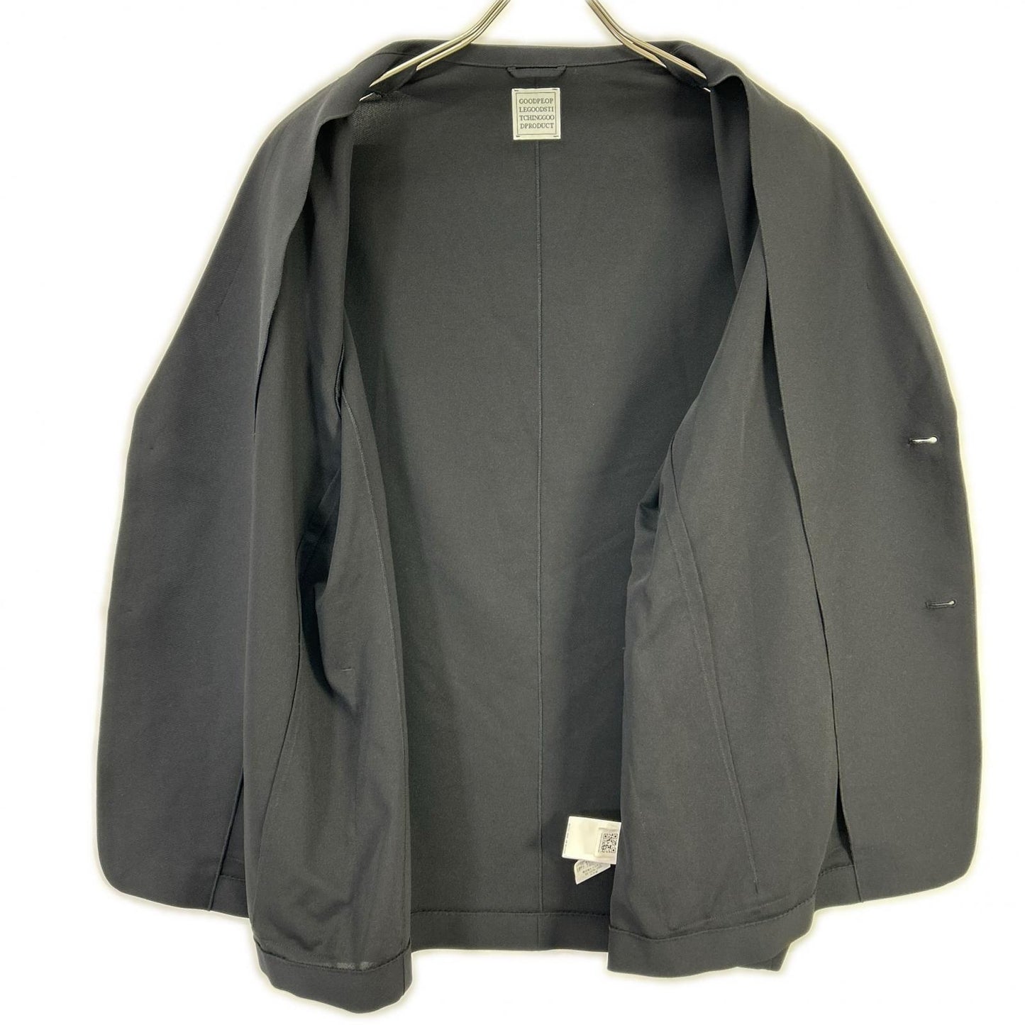 GOOD PEOPLE GOOD STITCHING GOOD PRODUCT グッド ピープル グッド ステッチング グッド プロダクト ブラック シングルジャケット パンツ セットアップ スーツ セットアップ