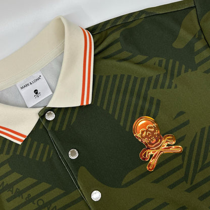 MARK&LONA マークアンドロナ MLM-4B-AP15 グリーン Rival Spounge Polo ポロシャツ トップス