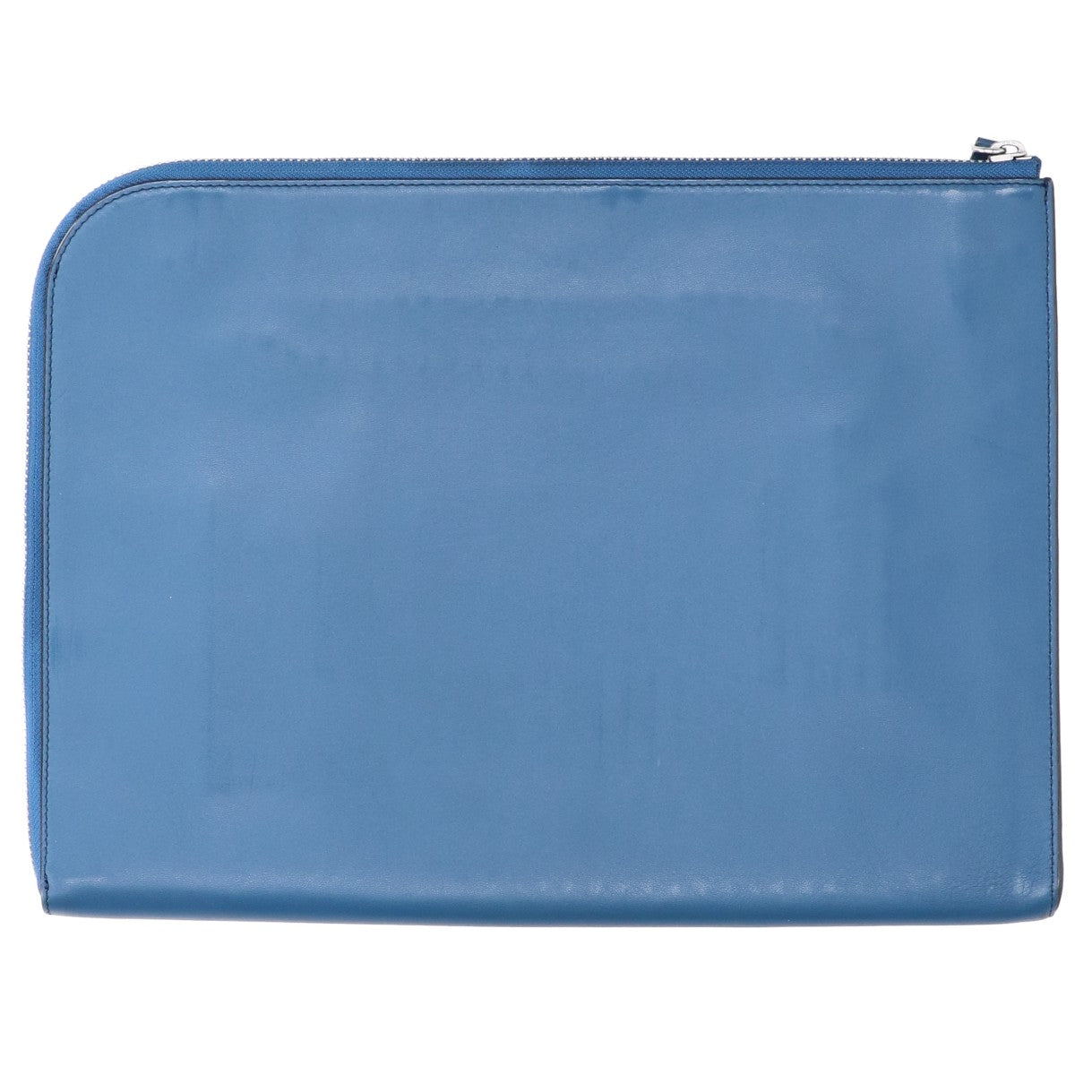 Anya Hindmarch Smile L-Zip Leather Clutch Bag Evening Bag Clutch Bag