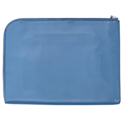 Anya Hindmarch Smile L-Zip Leather Clutch Bag Evening Bag Clutch Bag