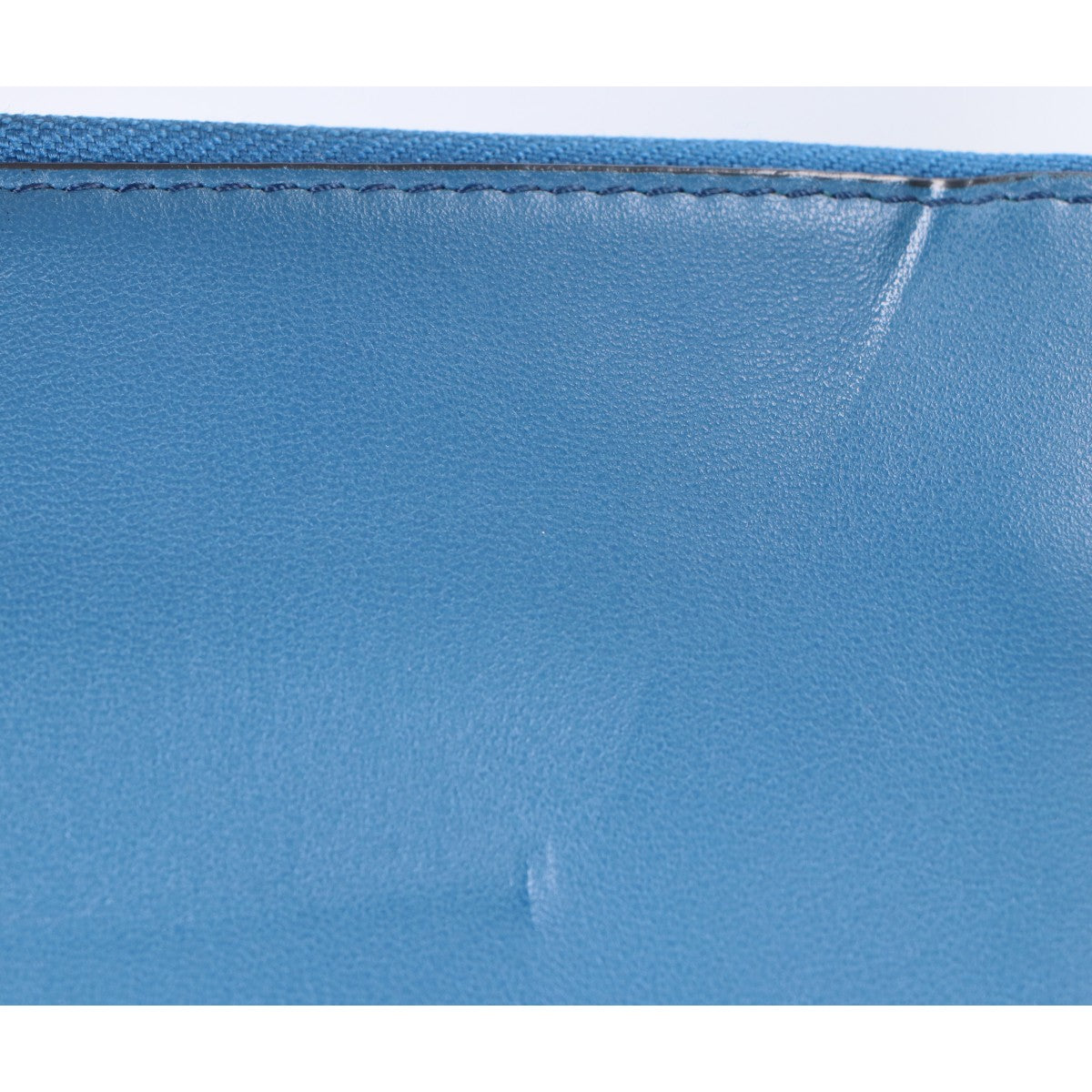Anya Hindmarch Smile L-Zip Leather Clutch Bag Evening Bag Clutch Bag