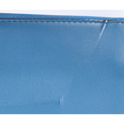 Anya Hindmarch Smile L-Zip Leather Clutch Bag Evening Bag Clutch Bag