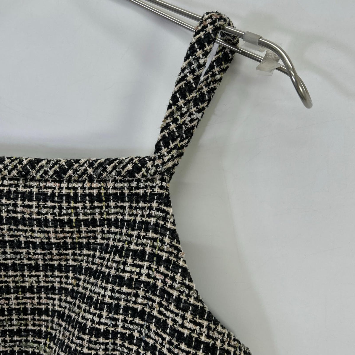 【SALE】 Theory セオリー 01-5405202 26SS ブラック Stripe Tweed Stripe Mini Dress ワンピース