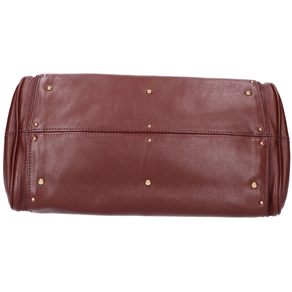 Chloe クロエ CH25WS802P7527M チェリーブラウン パディントングレインレザー製 Paddington バッグ ハンドバッグ