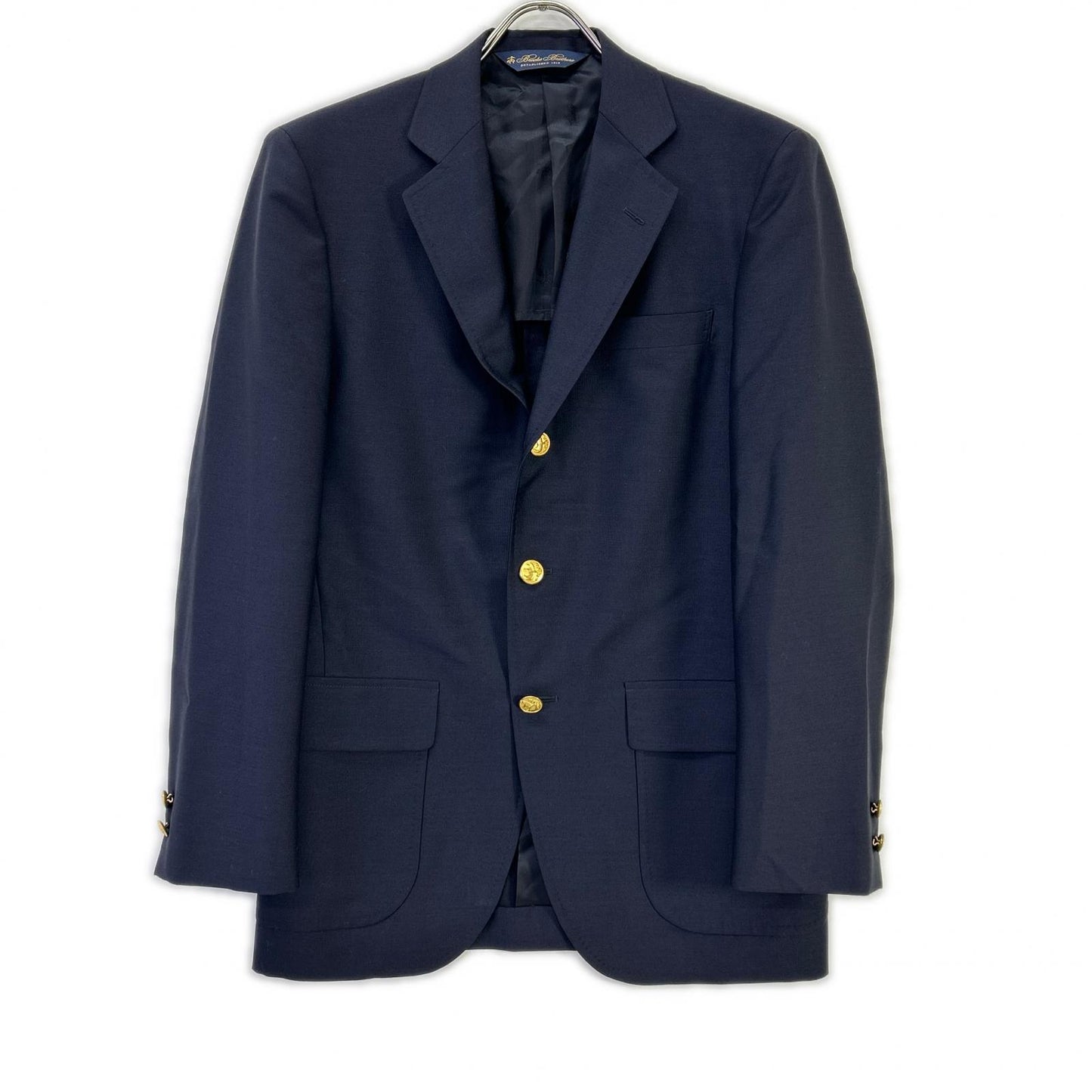 BrooksBrothers ブルックスブラザーズ 25年 トロフィーモヘヤ ミラクルクリンプウール 段返り3ボタンブレザー Traditional ジャケット