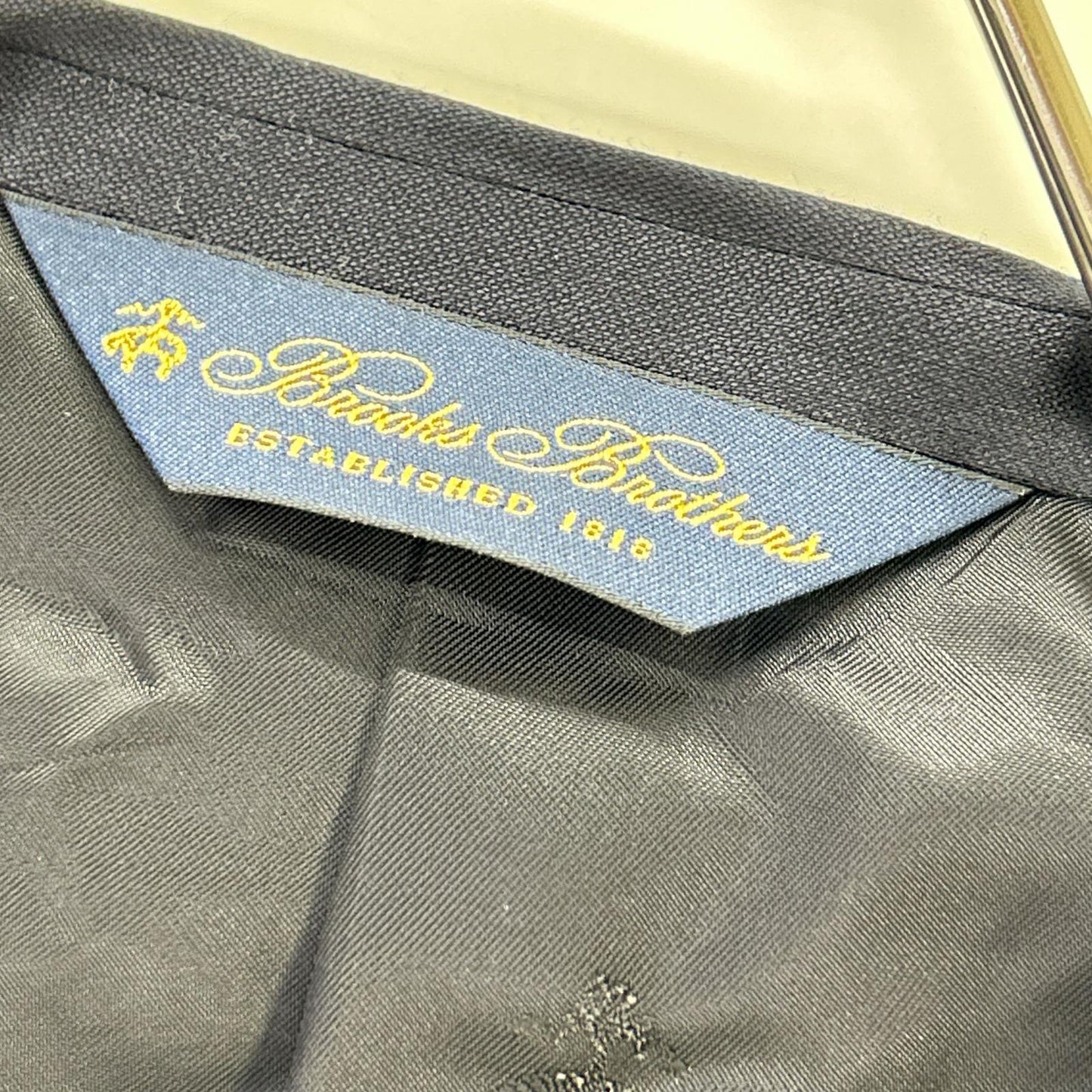 BrooksBrothers ブルックスブラザーズ 25年 トロフィーモヘヤ ミラクルクリンプウール 段返り3ボタンブレザー Traditional ジャケット