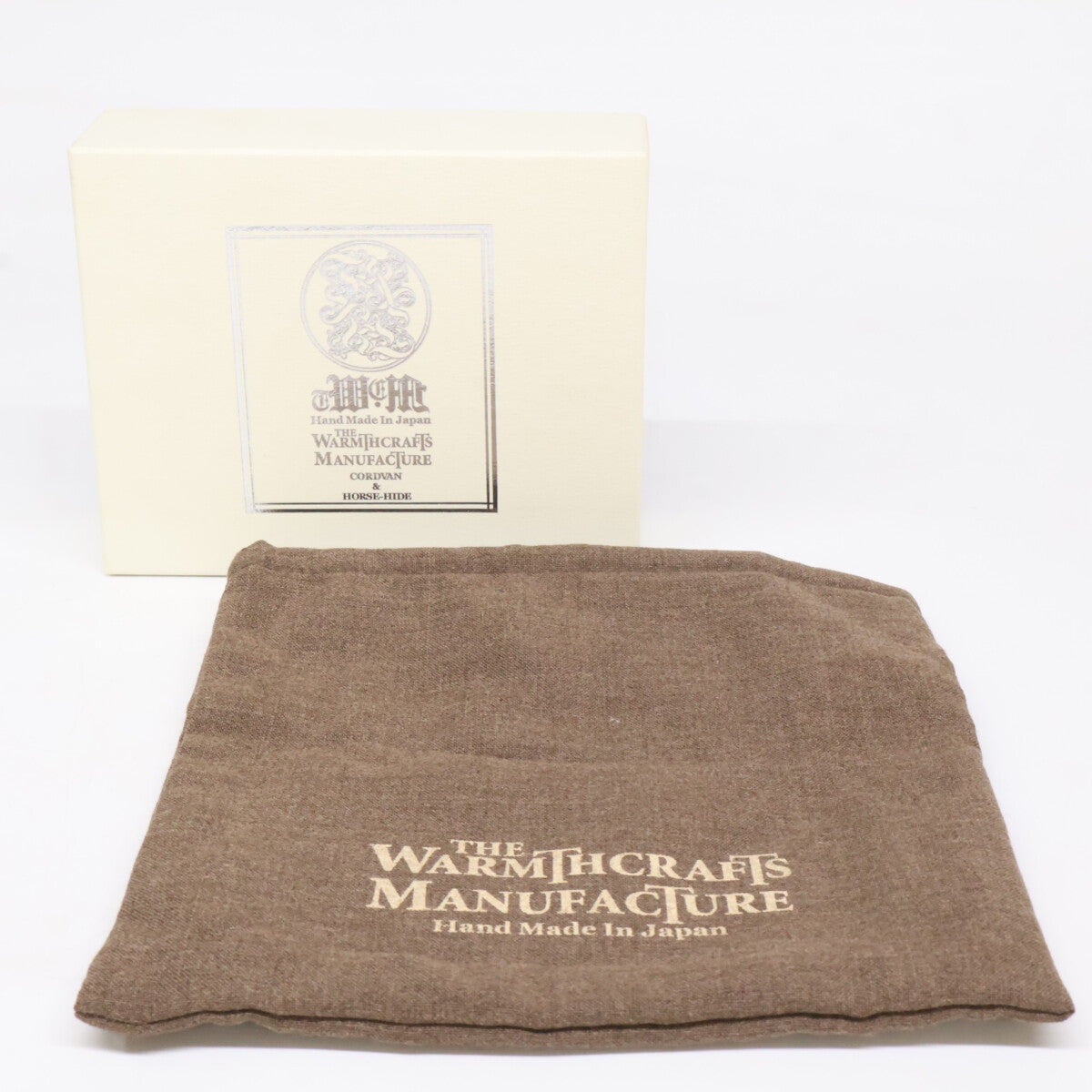 The Warmthcrafts Manufacture ウォームスクラフツマニュファクチャー AA39029grbkG CORDOVAN ZIPPED COMPACT WALLET2 コードバン ジップ コンパクト財布 二つ折り財布（小銭入れあり）
