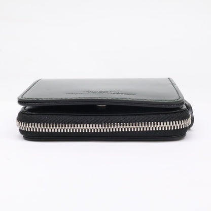 The Warmthcrafts Manufacture ウォームスクラフツマニュファクチャー AA39029grbkG CORDOVAN ZIPPED COMPACT WALLET2 コードバン ジップ コンパクト財布 二つ折り財布（小銭入れあり）