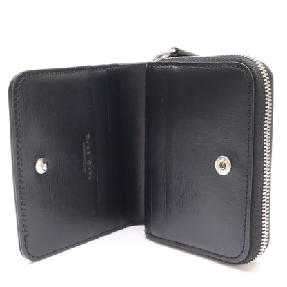 The Warmthcrafts Manufacture ウォームスクラフツマニュファクチャー AA39029grbkG CORDOVAN ZIPPED COMPACT WALLET2 コードバン ジップ コンパクト財布 二つ折り財布（小銭入れあり）