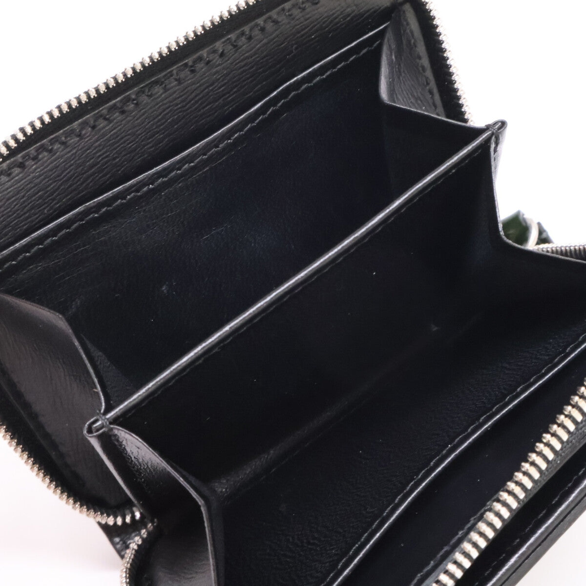 The Warmthcrafts Manufacture ウォームスクラフツマニュファクチャー AA39029grbkG CORDOVAN ZIPPED COMPACT WALLET2 コードバン ジップ コンパクト財布 二つ折り財布（小銭入れあり）