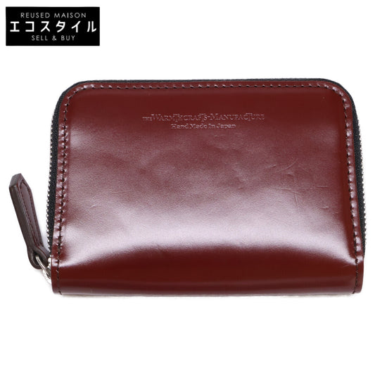 The Warmthcrafts Manufacture The Warmthcrafts Manufacture AA06029brg Cordovan zip coin case