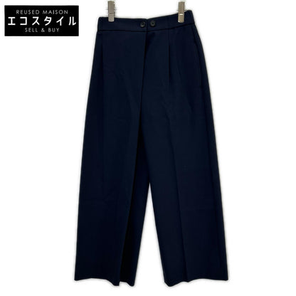 PLS+T(PLST) Plst 12-6106012 Navy Shape-Preserve Wrap Pants Bottoms