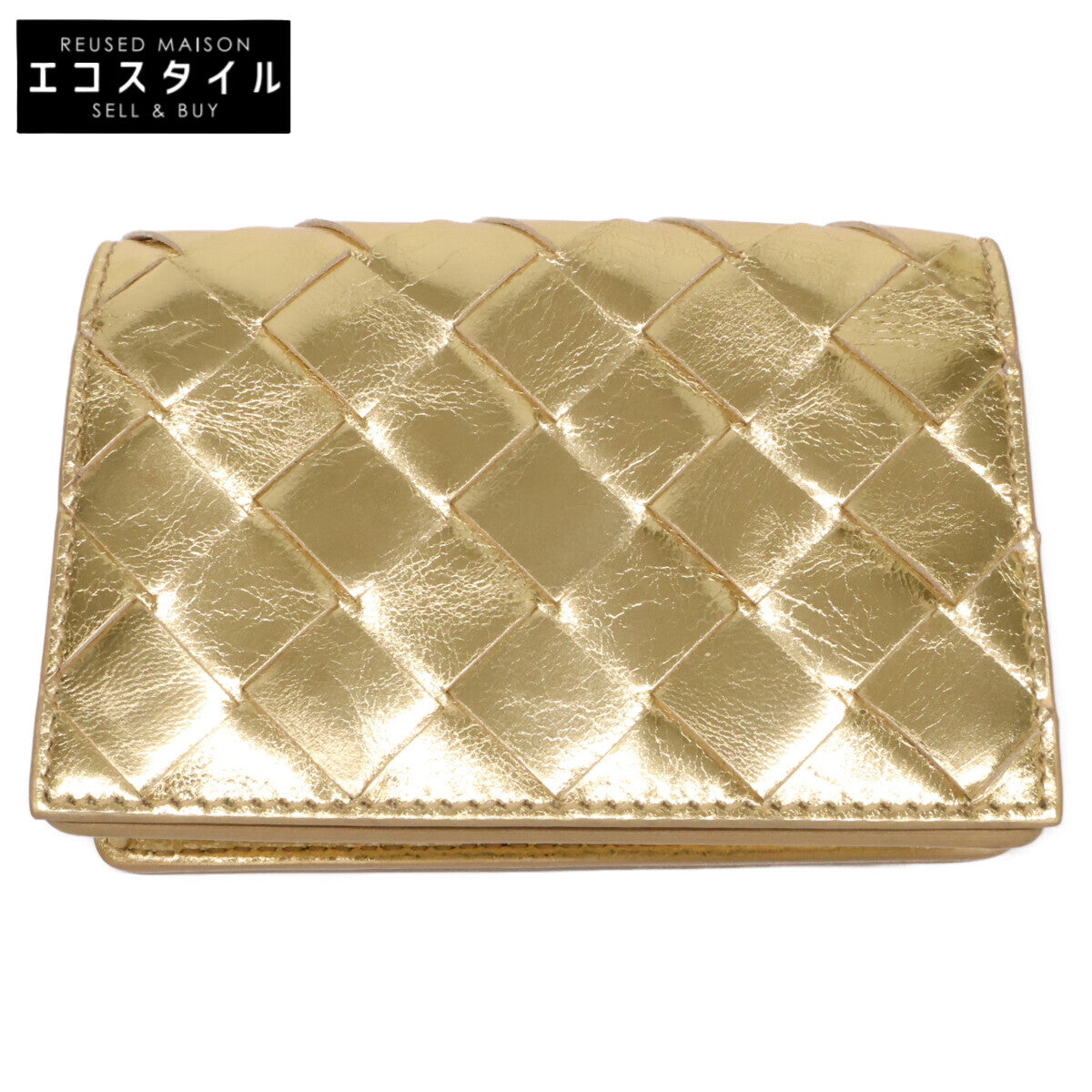 BOTTEGA VENETA ボッテガヴェネタ 【美品】イントレチャート 名刺ケース ビジネス カードケース
