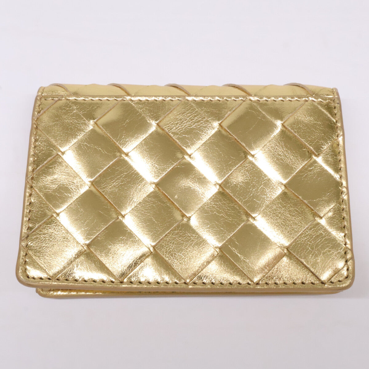 BOTTEGA VENETA ボッテガヴェネタ 【美品】イントレチャート 名刺ケース ビジネス カードケース