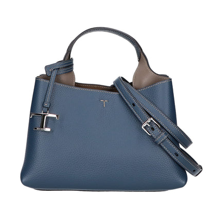 TOD'S トッズ 新品同様 XBWAPAEL000QRI4L11 T Timeless グレインレザー マイクロ 2WAY ハンドバッグ