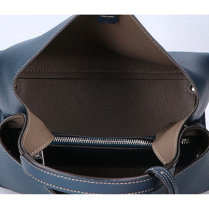 TOD'S トッズ 新品同様 XBWAPAEL000QRI4L11 T Timeless グレインレザー マイクロ 2WAY ハンドバッグ