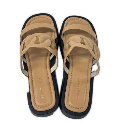 HIMIKO 卑弥呼 【美品】651225 カットワークトラックソールサンダル シューズ