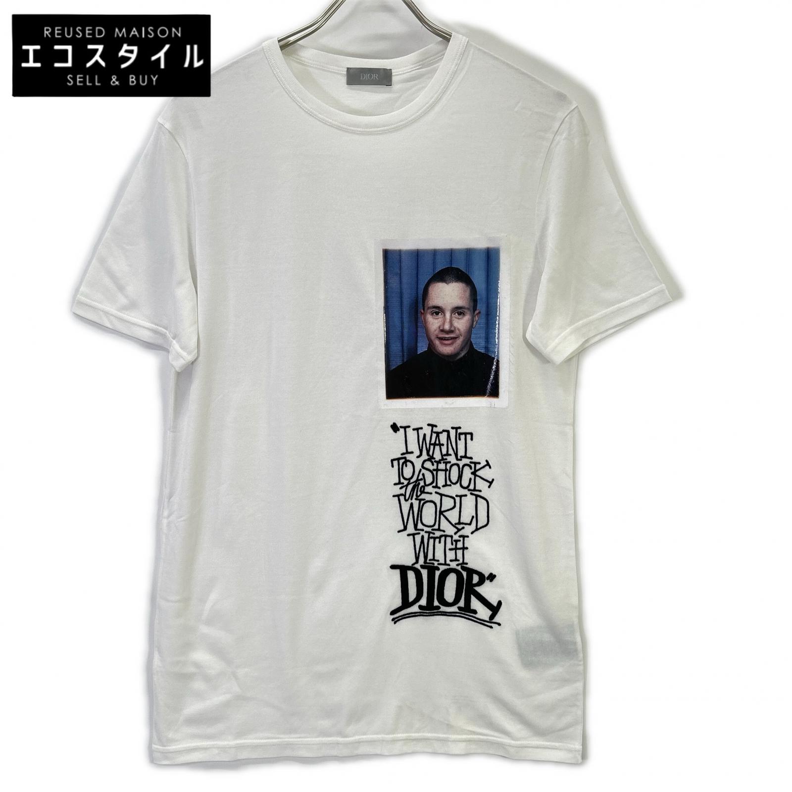 DIOR ディオール ×STUSSY 033J600C0589 20AW ×ShawnStussy KIM JONES TEE トップス