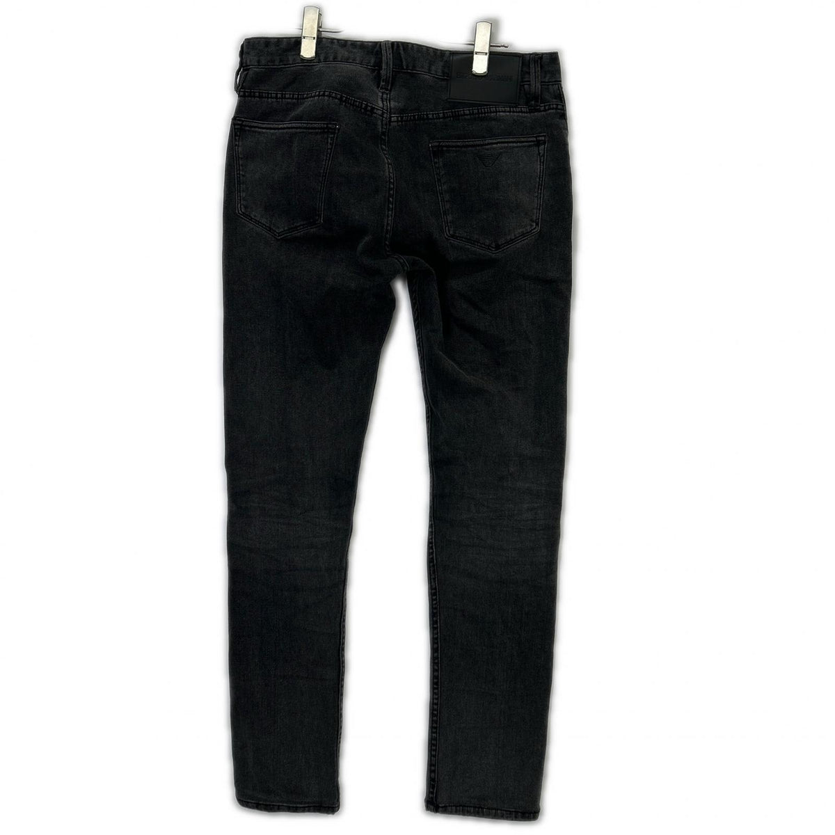 EMPORIOARMANI エンポリオアルマーニ 6D1J75 1DTPZ 23年 ローライズ スリムフィット ストレート デニムパンツ ボトムス