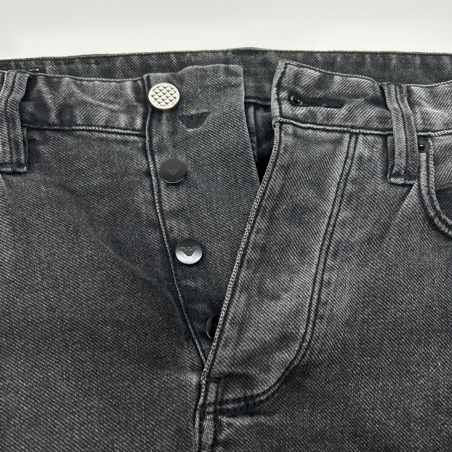 EMPORIOARMANI エンポリオアルマーニ 6D1J75 1DTPZ 23年 ローライズ スリムフィット ストレート デニムパンツ ボトムス